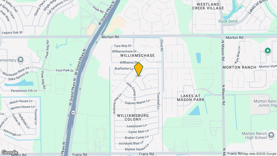 2630 Anthony-Hay Ln Mapa y Detalles de la Ubicación