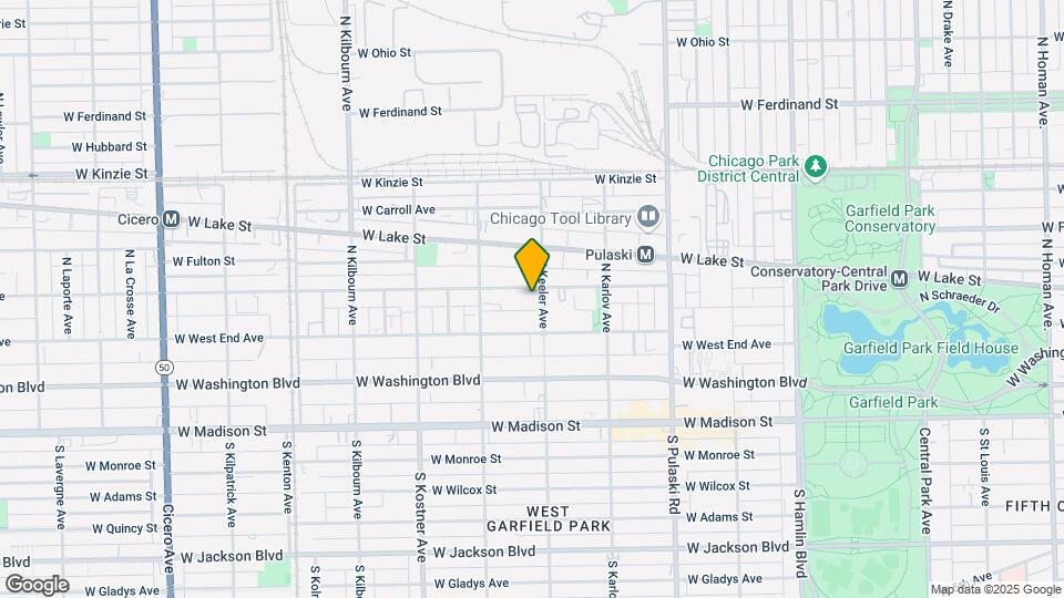 4209 W Maypole Ave Map and Location Details