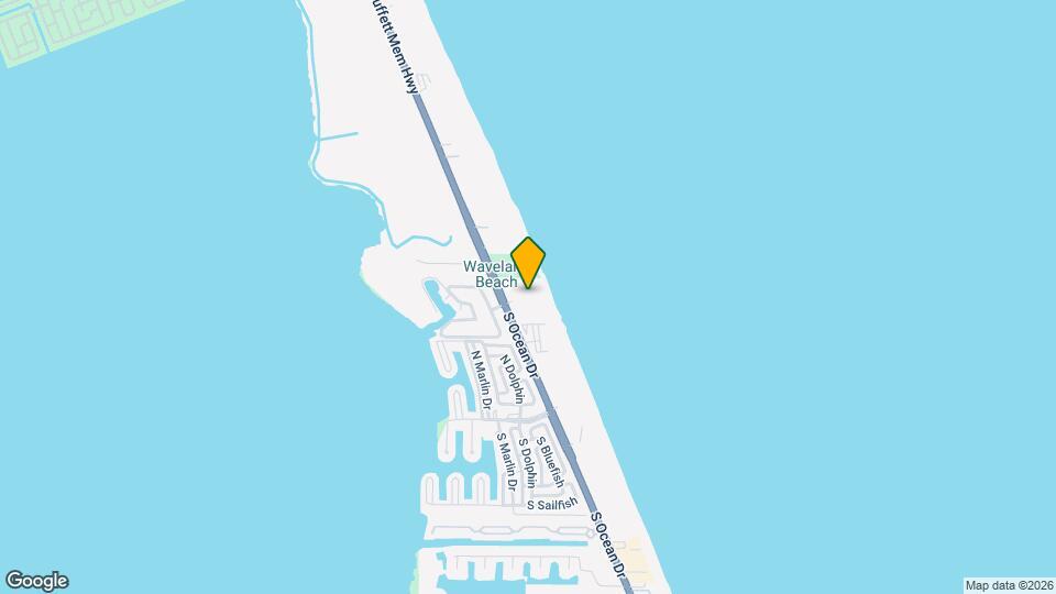 10410 S Ocean Dr Map and Location Details