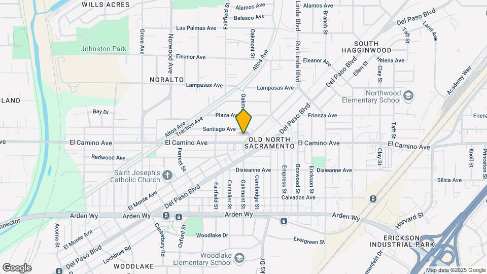 2435 Rio Linda Blvd Map and Location Details