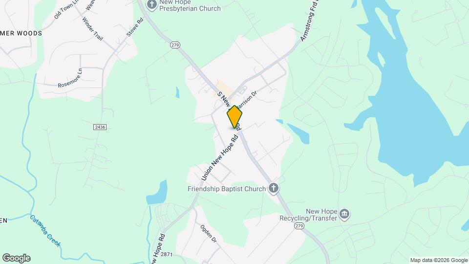 4816-B S New Hope Rd Map and Location Details