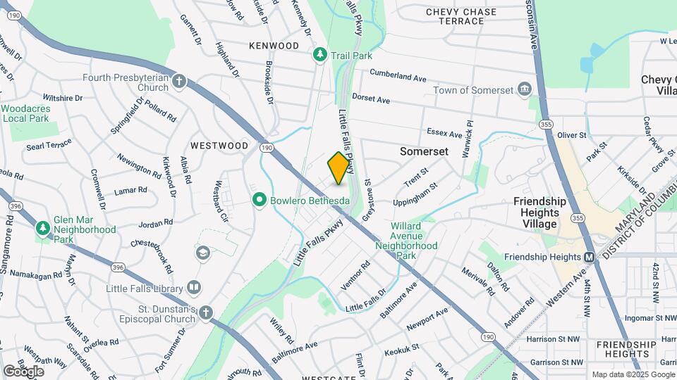 Kenwood Condominium Mapa y Detalles de la Ubicación