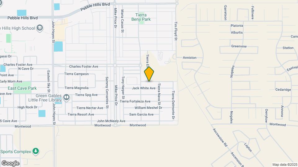 14824 Tierra Eliana Ave Map and Location Details