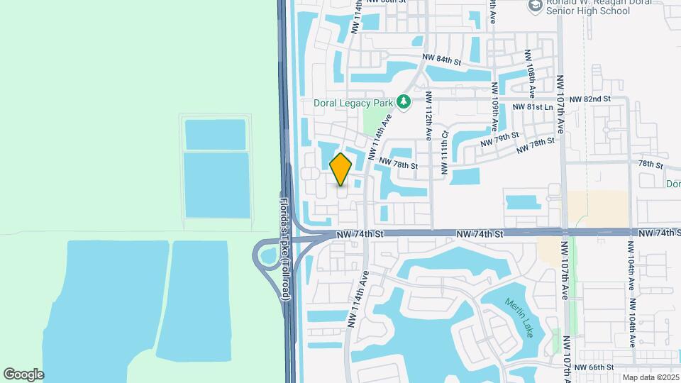 7633 NW 114th Path Mapa y Detalles de la Ubicación