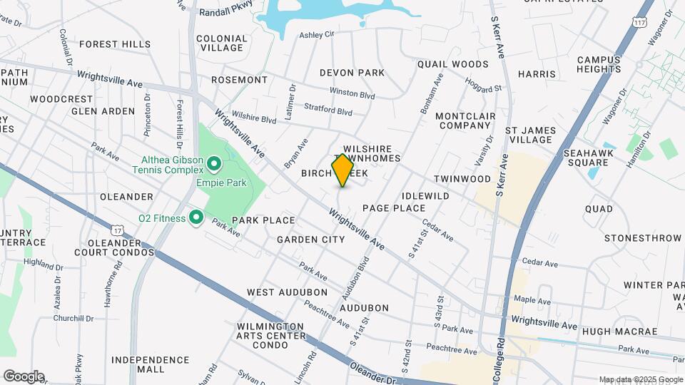 1029 Birch Creek Dr Map and Location Details