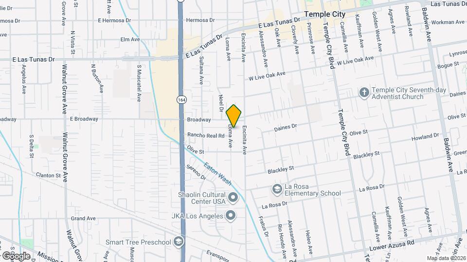 5452 Loma Ave Map and Location Details