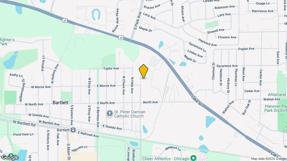 211 N Prospect Ave Map and Location Details