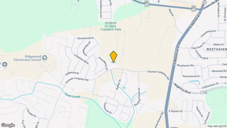 1310 Thomas Langston Rd Map and Location Details