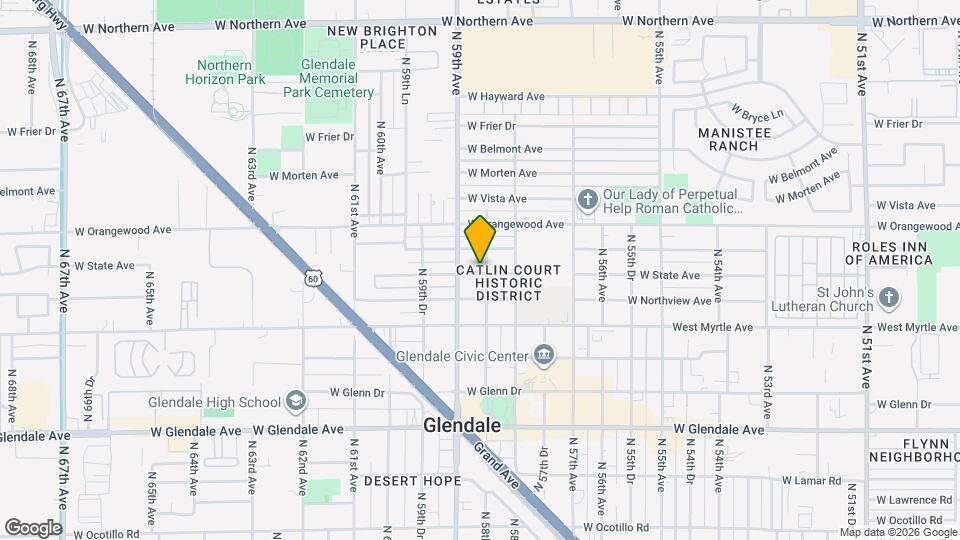 5846 W State Ave Mapa y Detalles de la Ubicación