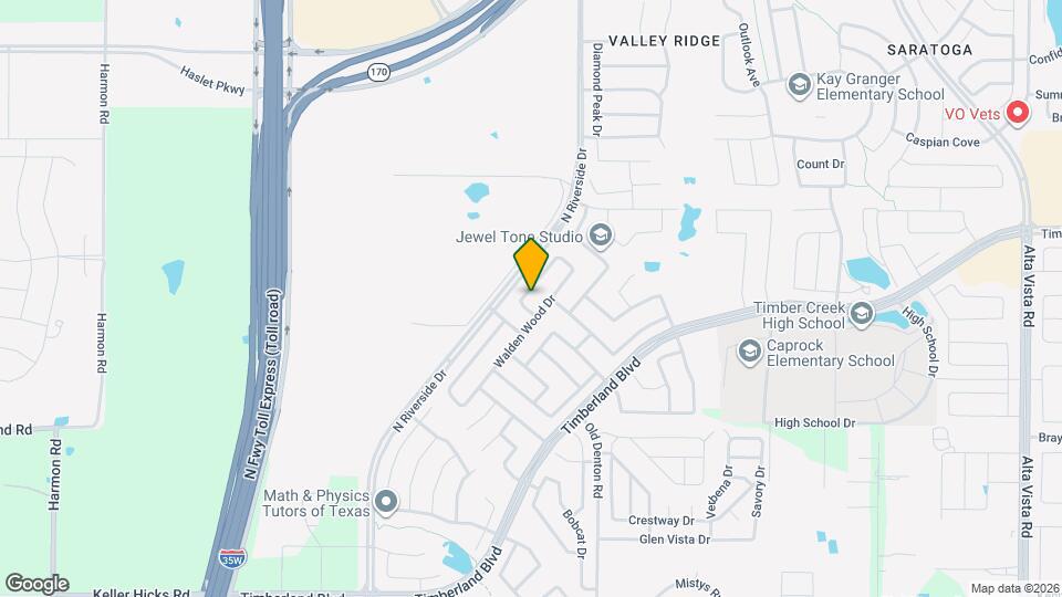 2808 Houston Wood Dr Map and Location Details