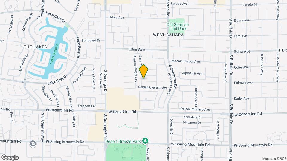 3088 Oceantide Ct Map and Location Details