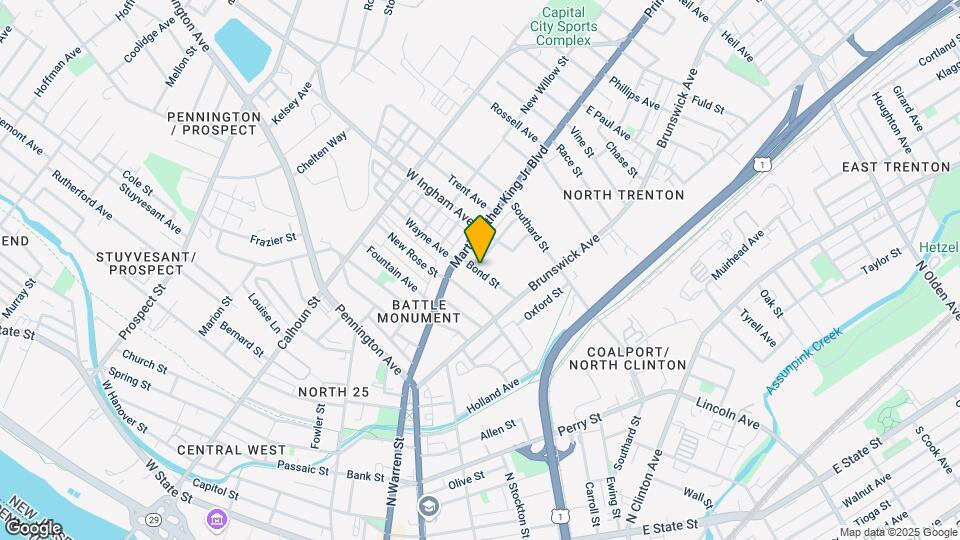 28 Bond St Map and Location Details