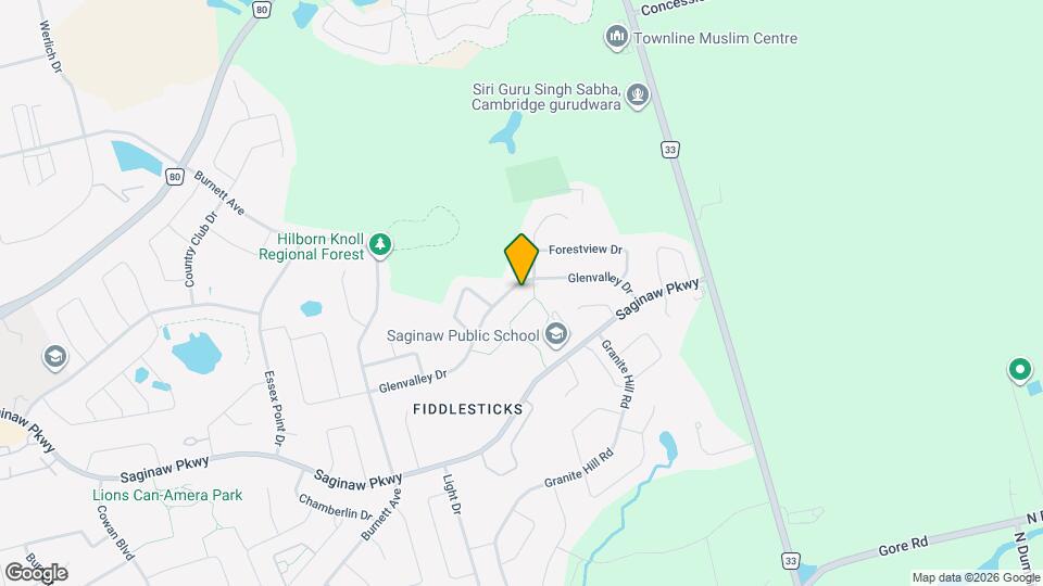 159 Glenvalley Dr Map and Location Details