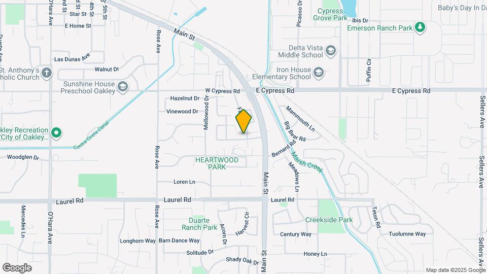 202 Almondtree Ln Map and Location Details