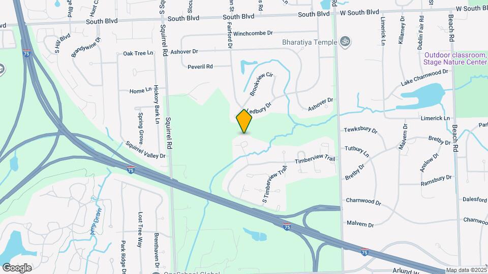 1109 Ivyglen Cir Map and Location Details