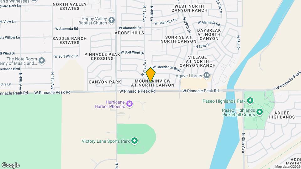 23420 N 40th Ln Mapa y Detalles de la Ubicación