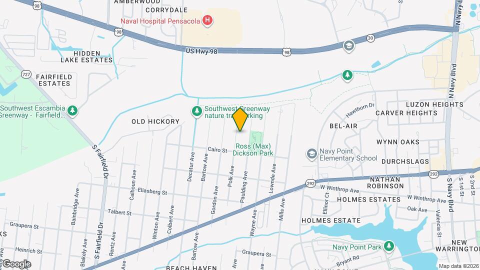 1112 Polk Ave Map and Location Details