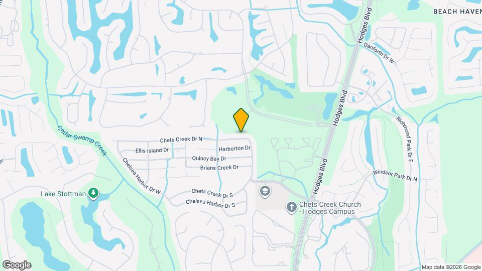 13117 Chets Creek Dr N Map and Location Details