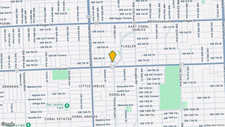 711 SW 39th Ave Map and Location Details