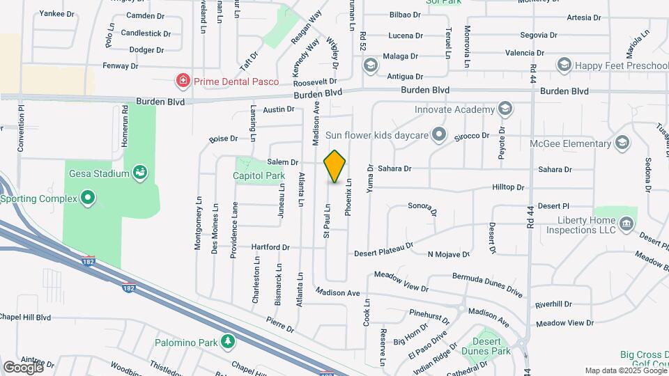 4311 St Paul Ln Mapa y Detalles de la Ubicación