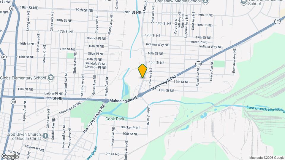 1325 Harrisburg Rd NE Map and Location Details