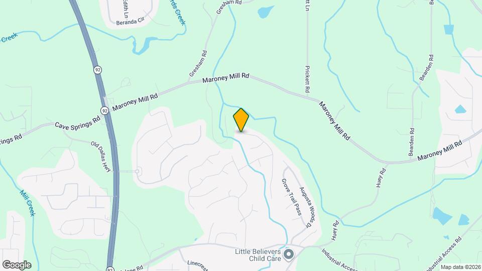 7205 Brittany Way Map and Location Details