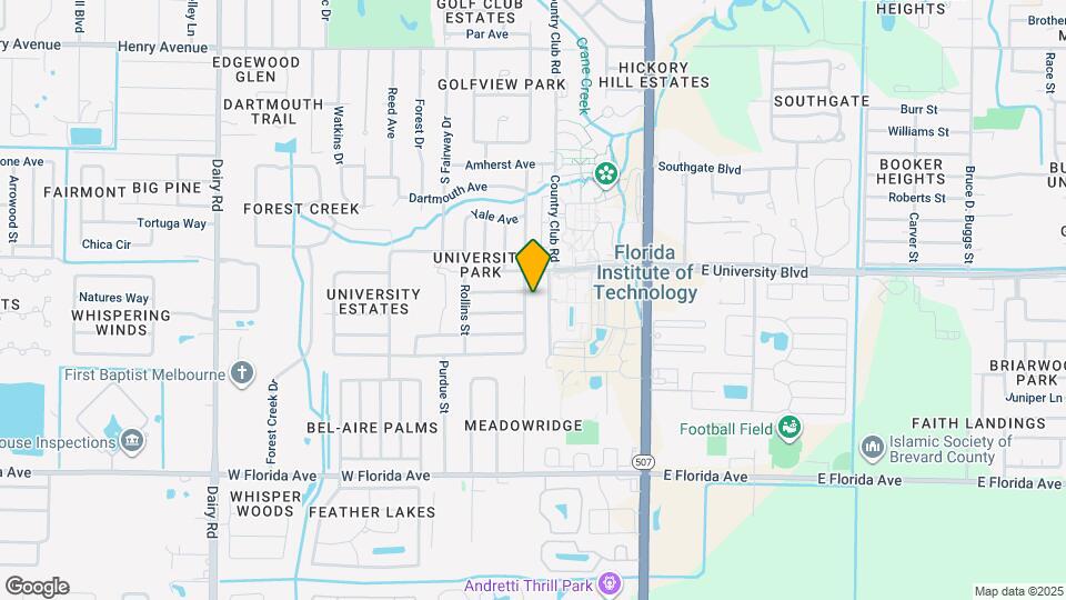 3109 S Vassar St Map and Location Details