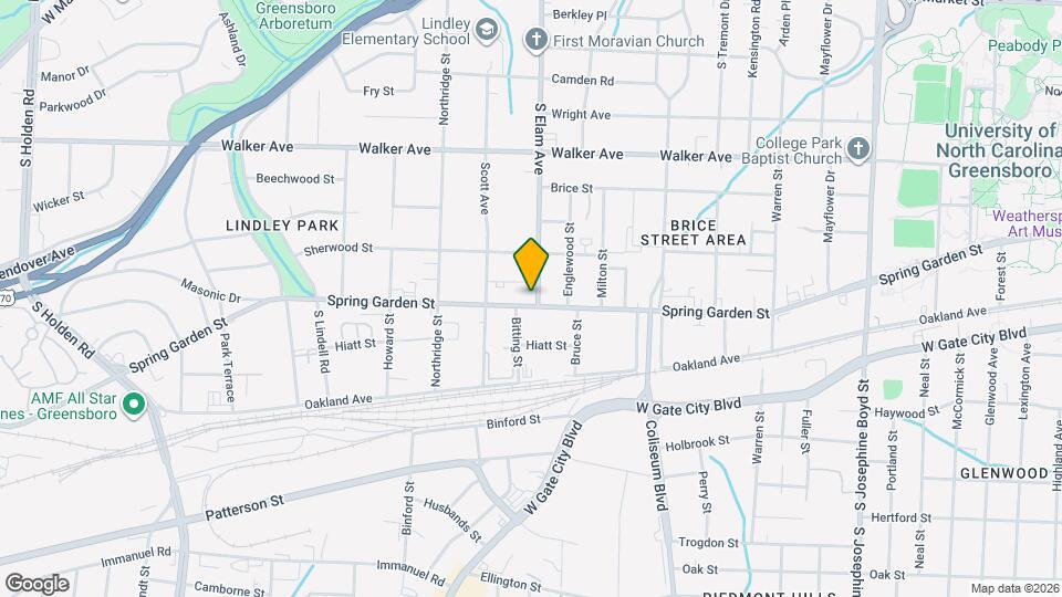 2200 Spring Garden St Map and Location Details