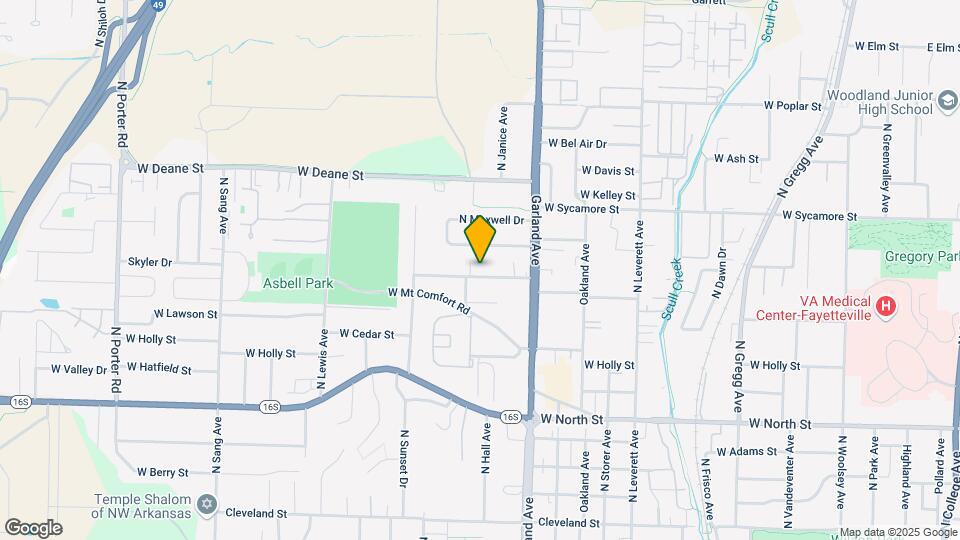 1278 W Hendrix St Map and Location Details