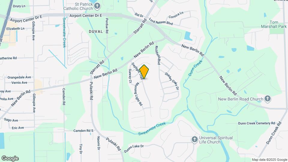 12753 Daylight Trail Map and Location Details