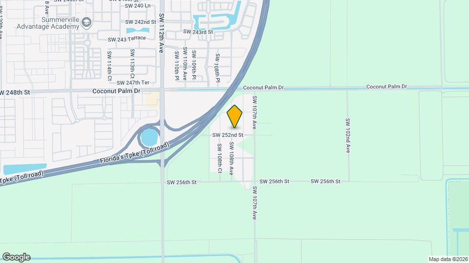 25175 SW 108th Ave Map and Location Details