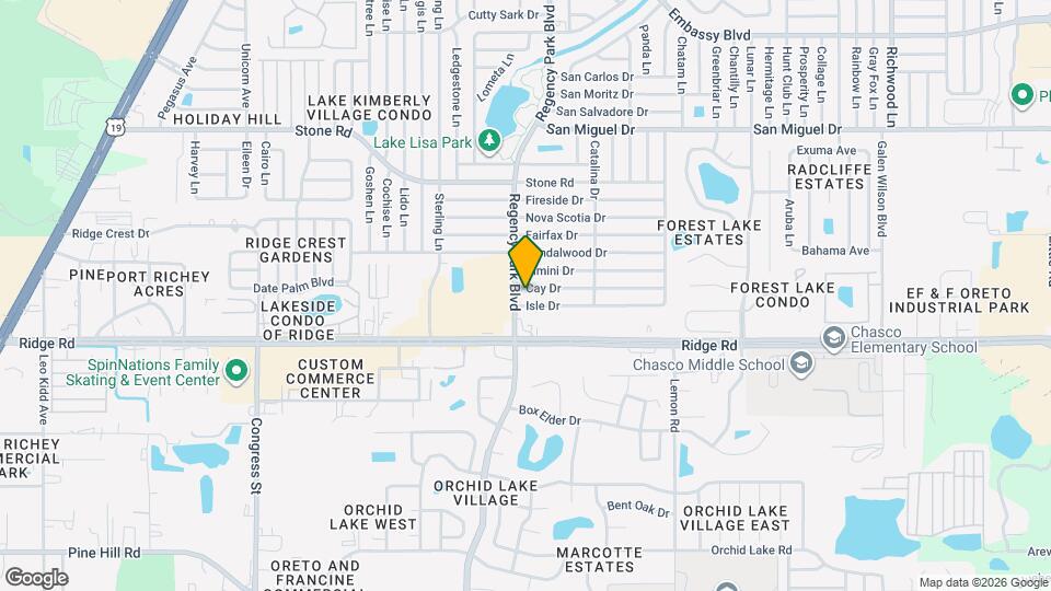 7124 Cay Dr Map and Location Details