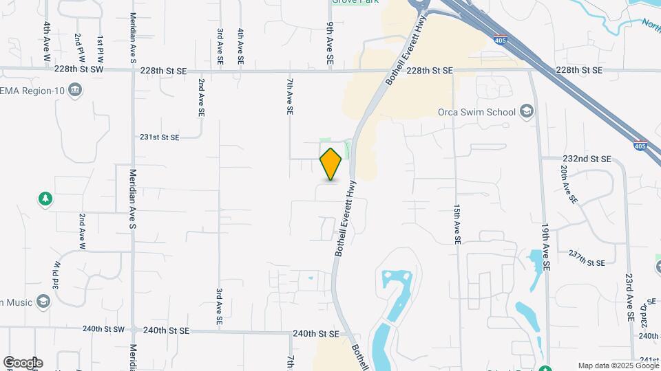 938 233rd St SE Mapa y Detalles de la Ubicación