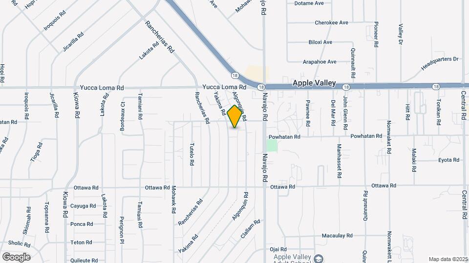 13523 Yakima Rd Map and Location Details