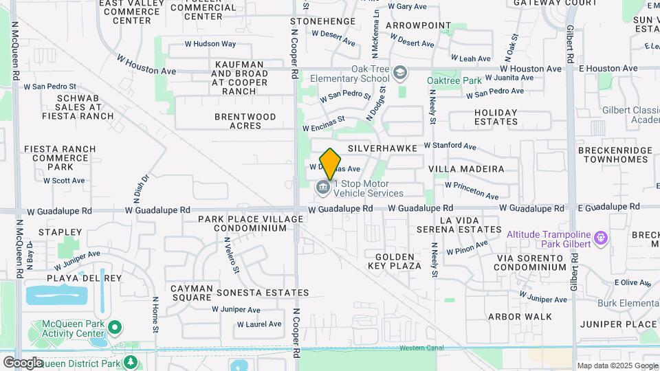 866 N Abilene Dr Map and Location Details
