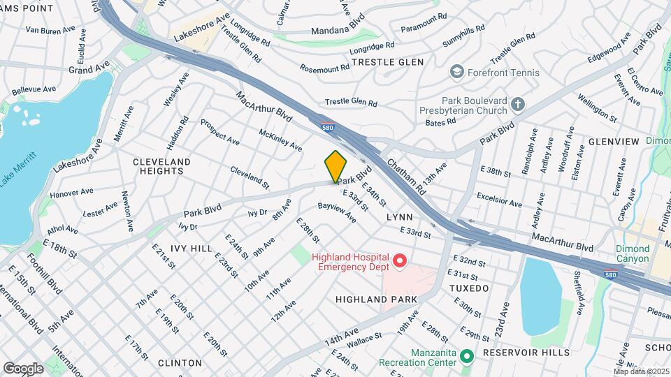3210 Park Blvd Map and Location Details
