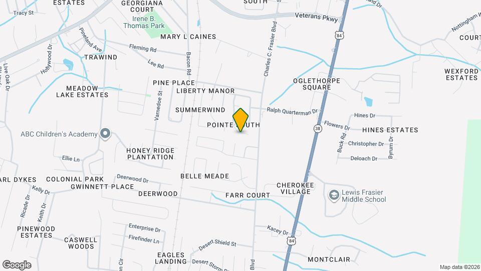 929 Greenbriar Trial Map and Location Details