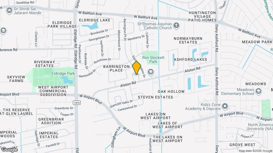 2115 Barrington Pl Dr Map and Location Details