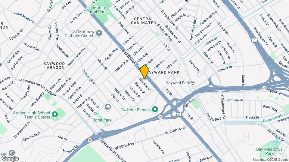 1433 Jasmine St Map and Location Details