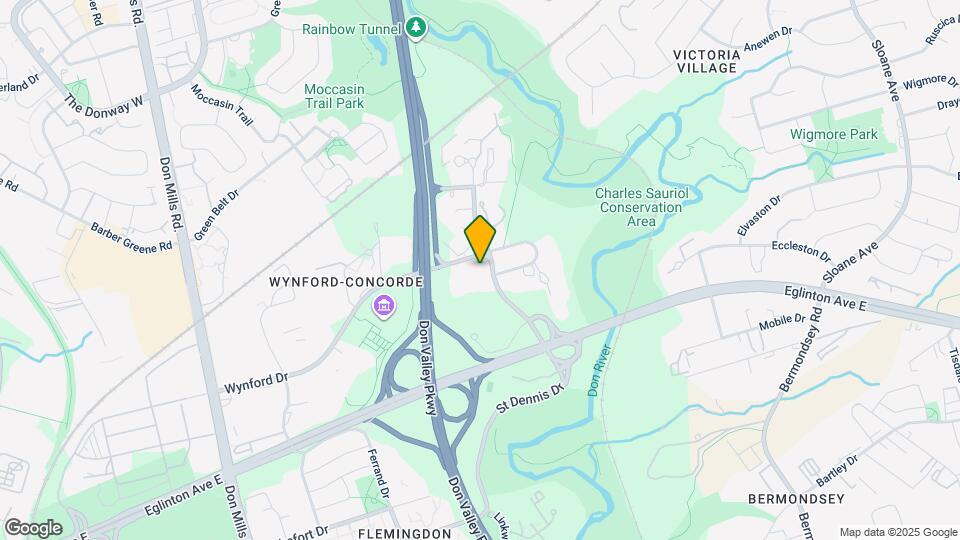 133 Wynford Dr Map and Location Details