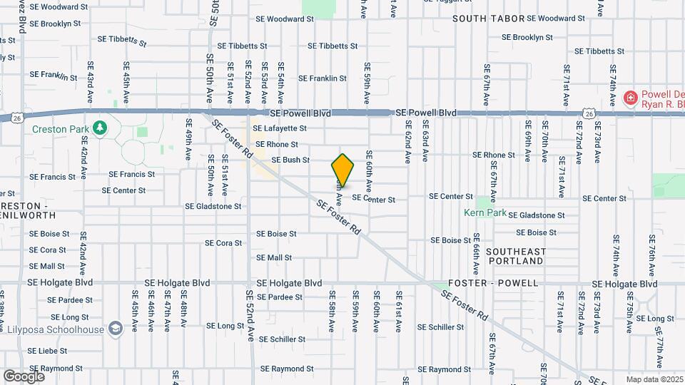 3980-3990 SE 58th Ave-Unit -3990 Map and Location Details