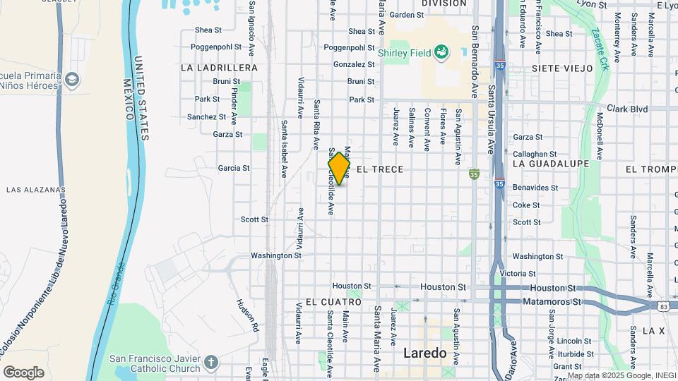 1715 Benavides St Map and Location Details