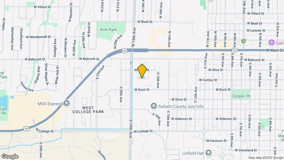 226 S 18th Ave Map and Location Details