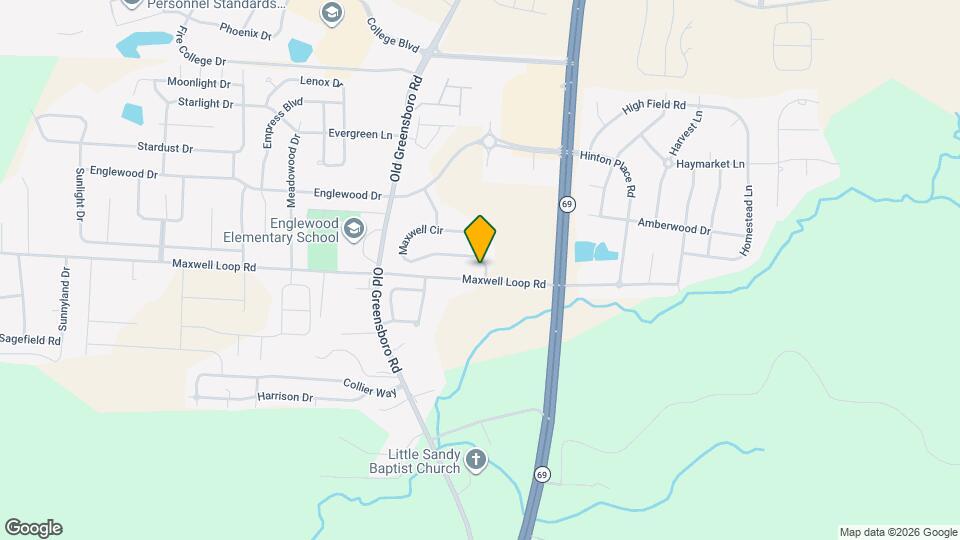 1516 Maxwell Cir Map and Location Details