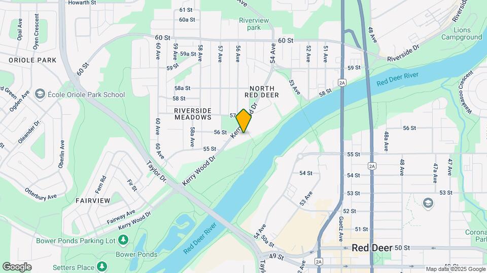 5601 Kerry Wood Dr Map and Location Details