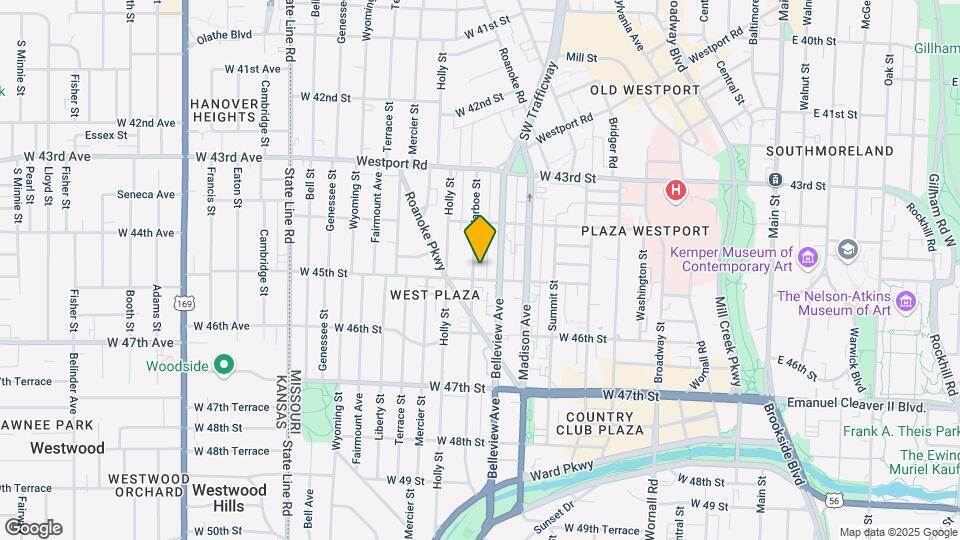 4441-4443 Jarboe St Map and Location Details