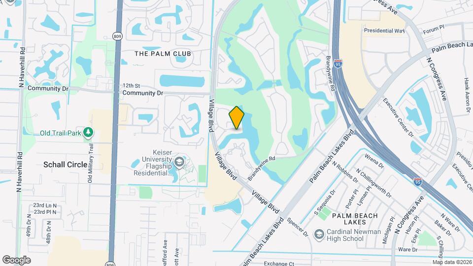 8106 Glenmoor Dr Map and Location Details