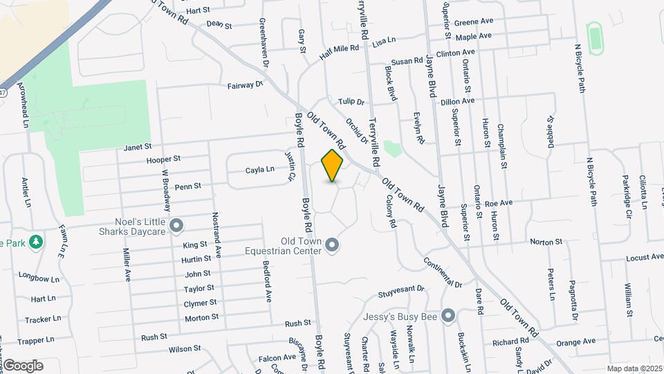 703 Constance Ln Map and Location Details