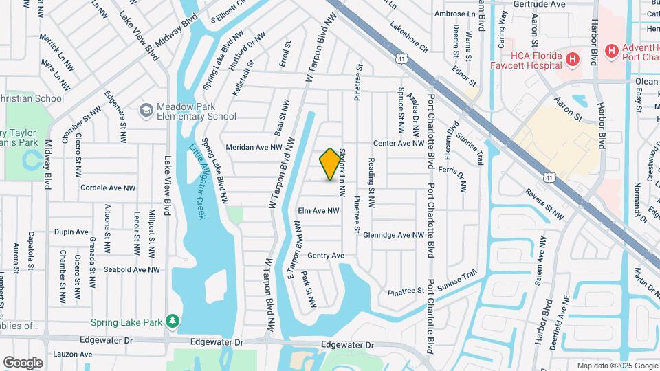 417 Cypress Ave NW Map and Location Details