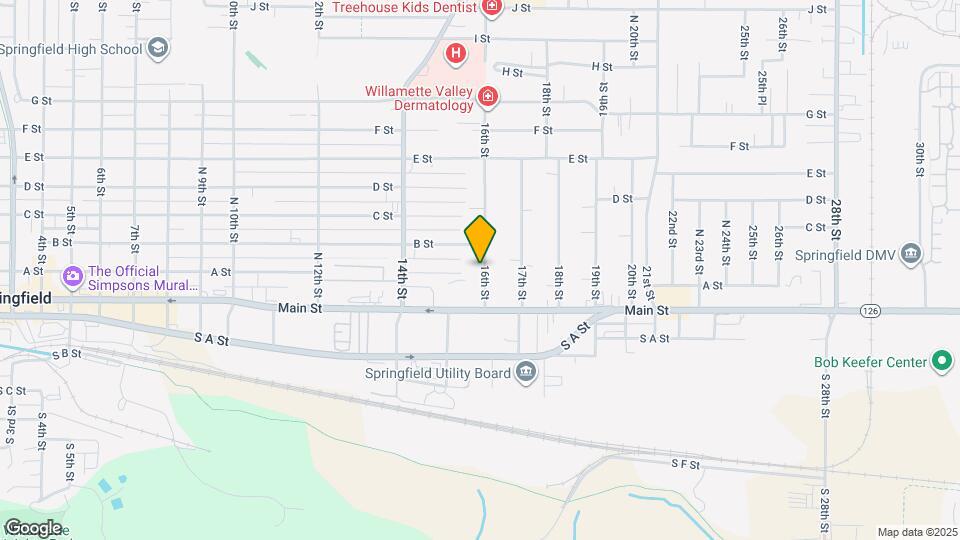 200 1/2 16th St Map and Location Details